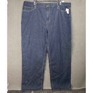 Old Navy Mens Size 48x34 Blue Loose Fit Denim Jeans